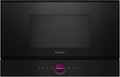 Bosch Four micro-ondes, ¨¦clairage LED, acier inoxydable, 900 W, 90 W, 180 W, 360 W, 600 W, 5 niveaux, BFR7221B1, 21l, 900w, 7 programmes, verre