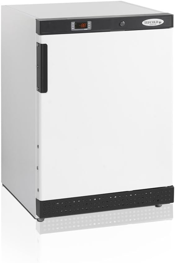 Tefcold UF200 Cong¨¦lateur, 490 ¡Á 380 mm, r¨¦glable, 484 ¡Á 470 ¡Á 620 mm, 600 ¡Á 600 ¡Á 850 mm, 690 ¡Á 650 ¡Á 910 mm, 120 l, 105 W, 50 V, 40 db, 10 ¡ãC