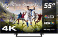 T¨¦l¨¦viseur Smart Tech 55QG06K 4xHDMI, Wi-Fi, 139 cm, 4K UHD, TV QLED 4K UHD 55', 2xUSB, HDR 10, Bluetooth, Google TV, MEMC