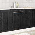 NiuBIKeLasI Lave-vaisselle, fa?ade de cuisine pour espace de rangement dans la cuisine moderne, 60 ¡Á 1, 5 ¡Á 57 cm