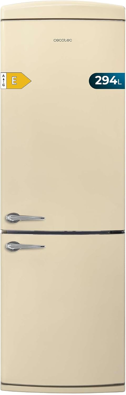 Cecotec R¨¦frig¨¦rateur, 60, 5 ¡Á 63, 1 ¡Á 190, 2 cm, No Frost, classe ¨¦nerg¨¦tique E et Multi refroidissement pour un confort optimal.