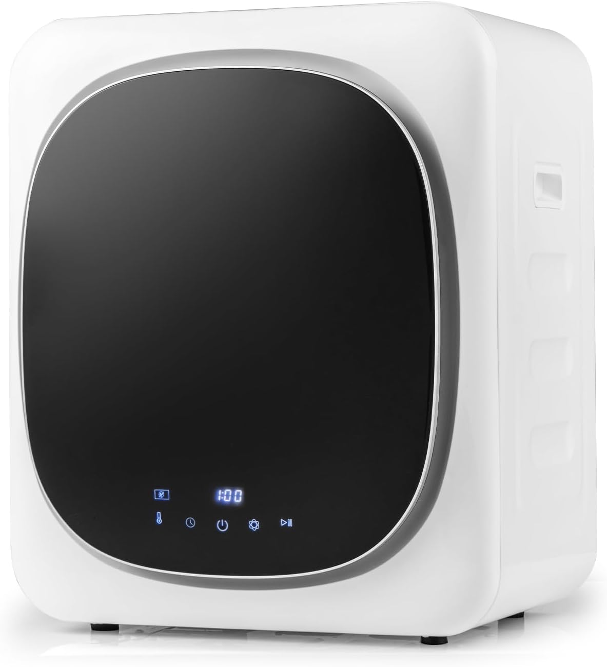 S¨¨che-linge, acier inoxydable, pour Maison Appartement, ¨¦clairage LED, 800W, COSTWAY, 2, 5KG, 40¡ãC, 50¡ãC, 60¡ãC, 69¡ãC, commande tactile, portable