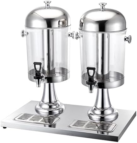 Distributeur de boissons, acier inoxydable, Distributeur de jus avec robinet, 8 L, AYCDL, 16 L, 24 L, cocktails, argent¨¦