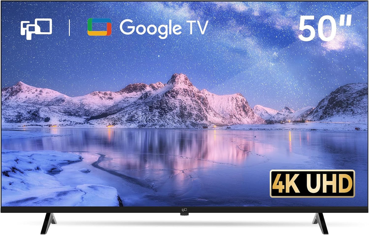 FPD T¨¦l¨¦viseur, 50 pouces, t¨¦l¨¦commande, t¨¦l¨¦commande vocale, 4K LED Google TV avec Google Play int¨¦gr¨¦ Google Cast, CG50-C3, 60Hz
