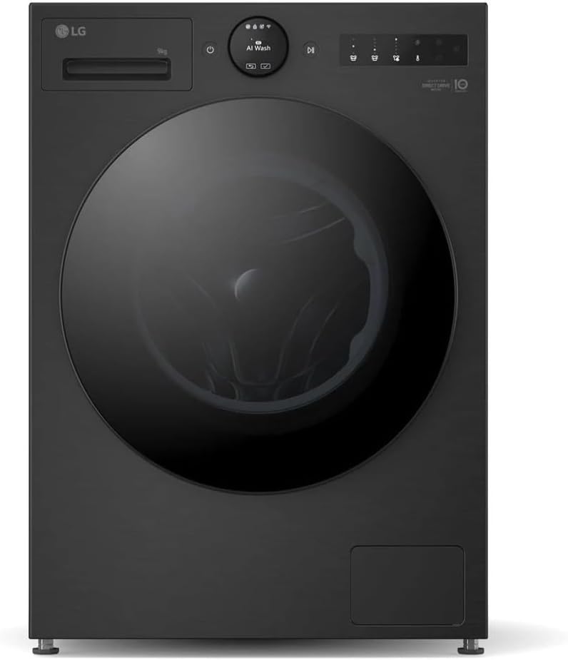 LG F4X7009TBB 1400RPM Lave-linge, 9Kg, fonction vapeur