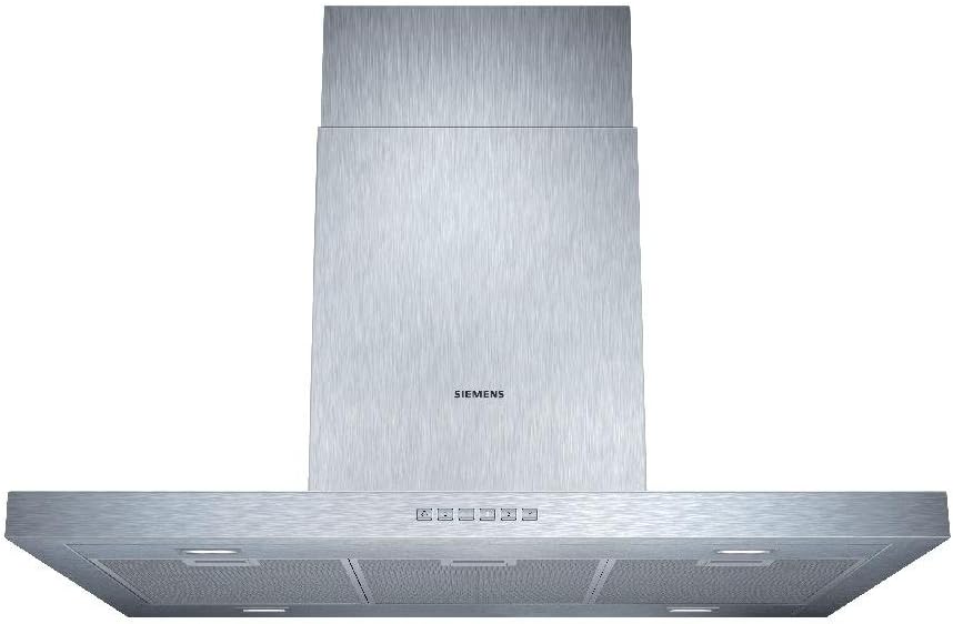 SIEMENS LF97BB532 Hotte aspirante, 90 cm, ¨¦clairage LED, acier inoxydable, 924 ¡Á 900 ¡Á 600 mm, 1044 ¡Á 900 ¡Á 600 mm, 38 dB, 45 mm