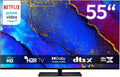 MEDION T¨¦l¨¦viseur, 55 Pouces, t¨¦l¨¦commande, 138, 8 cm, TV 55 Pouces, HDR10, Bluetooth, compatibles avec Google TV, Dolby Vision, Dolby Atmos, PVR