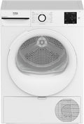 Beko S¨¨che-linge, BMT93EW, verre, 9kg, blanc, hublots blanc, pompe ¨¤ chaleur, classe D, ligne Esth¨¦tique NX, moteur asynchrone