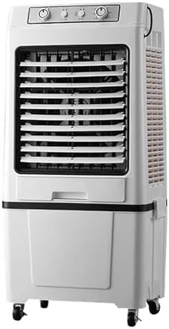 Climatiseur portable XCSCUK, 3 vitesses, pour grandes pi¨¨ces, 3 vitesses/oscillation ¨¤ 120¡ã, noir, r¨¦servoir d'eau, usine