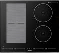 Plaque de cuisson VEVOR, ¨¦clairage LED, 59 cm, pour Cuisine Camping-car, verre, 7200 W, 9 Niveaux, 9 Niveaux de Chauffe, 4 Foyers