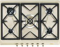 Plaque de cuisson Smeg SRV876POGH, 1 W, 240 V, 2, 55 kW, 1, 05 kW, 5, 00 kW, 1, 65 kW, 11, 9 kW, 60 Hz, 5 br?leurs