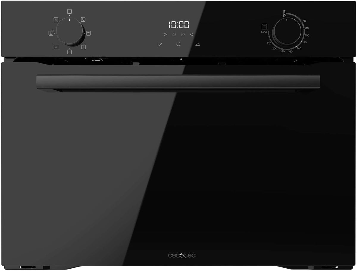 Four encastrable, 500 ml, 7 Fonctions avec Grill, verre, Cecotec, 2600 W, M224500, 2600W, commande tactile, fonction gril, fonction vapeur