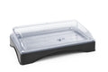HENDI Vendeur de produits alimentaires, Vitrine r¨¦frig¨¦rant de pr¨¦sentation avec plateau GN 1/1, acier inoxydable, 0¡ãC