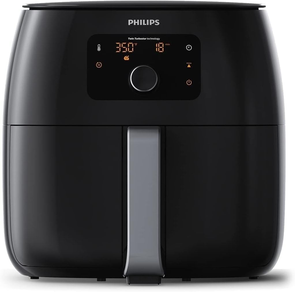 Philips Premium Airfryer XXL HD9650/96, friteuse sans huile 7 qt / 3 lb, 5 programmes, noir