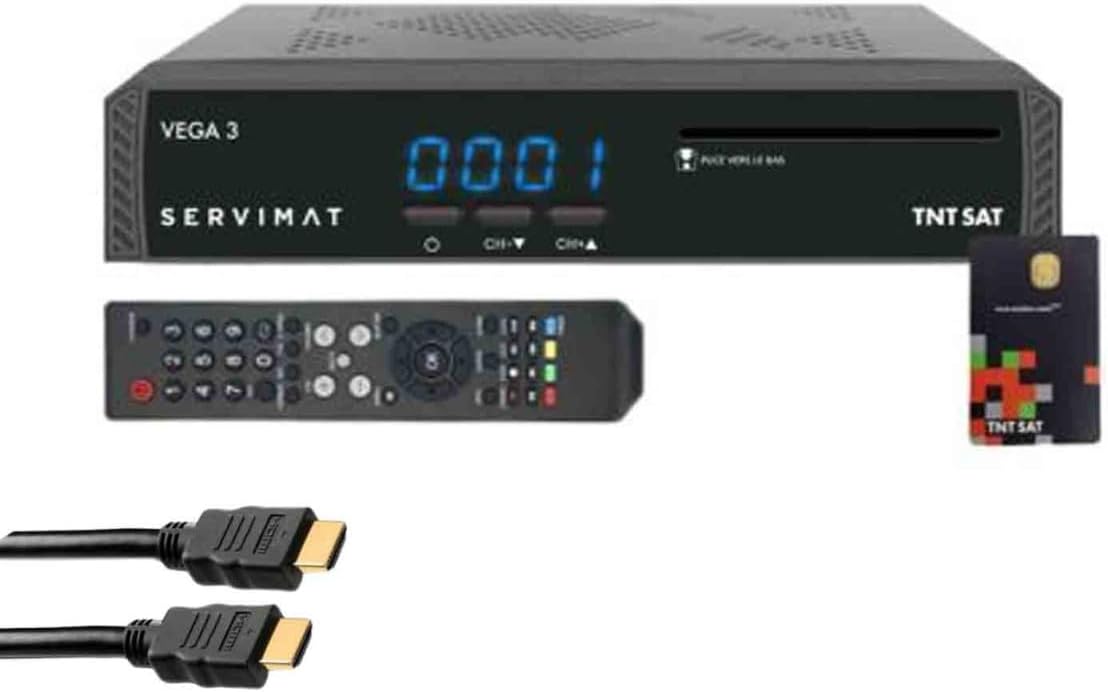 Servimat R¨¦cepteur TV satellite, 220 V, 12 V, 7 W, Full HD