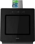Hotte aspirante Cecotec 800m3, ¨¦clairage LED, 60 cm, acier inoxydable, 3 niveaux, 3 niveaux de puissance, 800m3/h, 210W, 60cm, verre