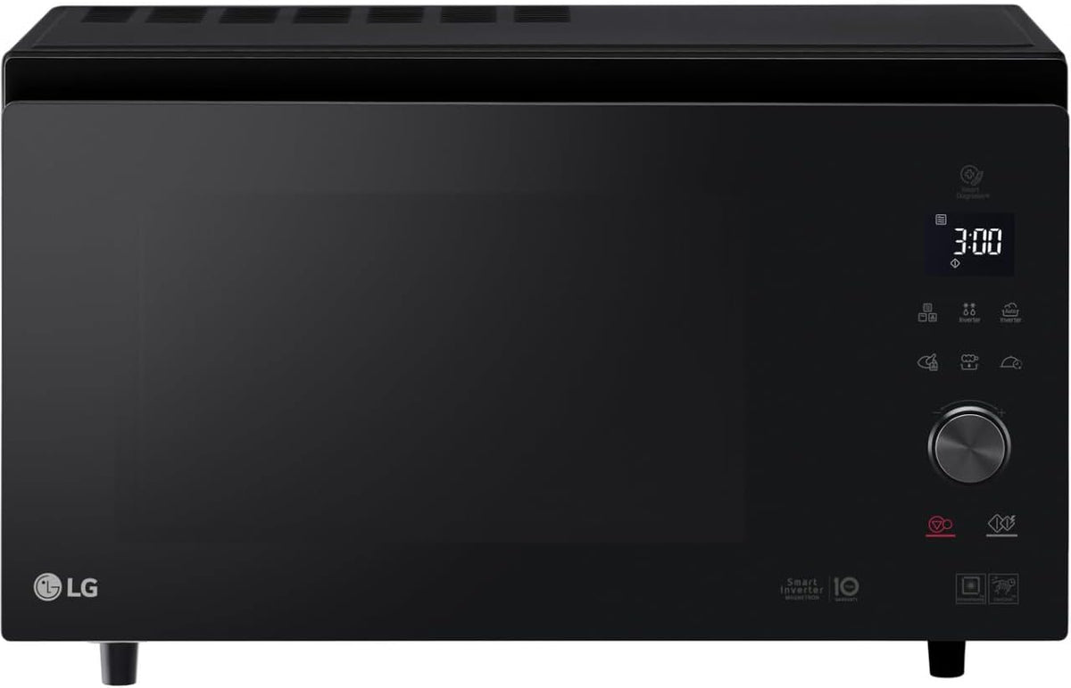 LG Four micro-ondes, 39 L, 1100 W, 950 W, MJ3965BPS, Micro ondes Combin¨¦ MJ3965BPS, minuterie, chaleur tournante, fonction gril
