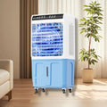 Climatiseur portable, Refroidisseur d'air par ¨¦vaporation avec 3 Vitesses, 40 L, t¨¦l¨¦commande, climatisation Industrielle avec t¨¦l¨¦commande