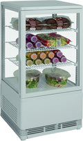 L2G R¨¦frig¨¦rateur de pr¨¦sentation, 12¡ãC, Vitrine R¨¦frig¨¦r¨¦e Blanche 68 Litres 0/+12¡ãC