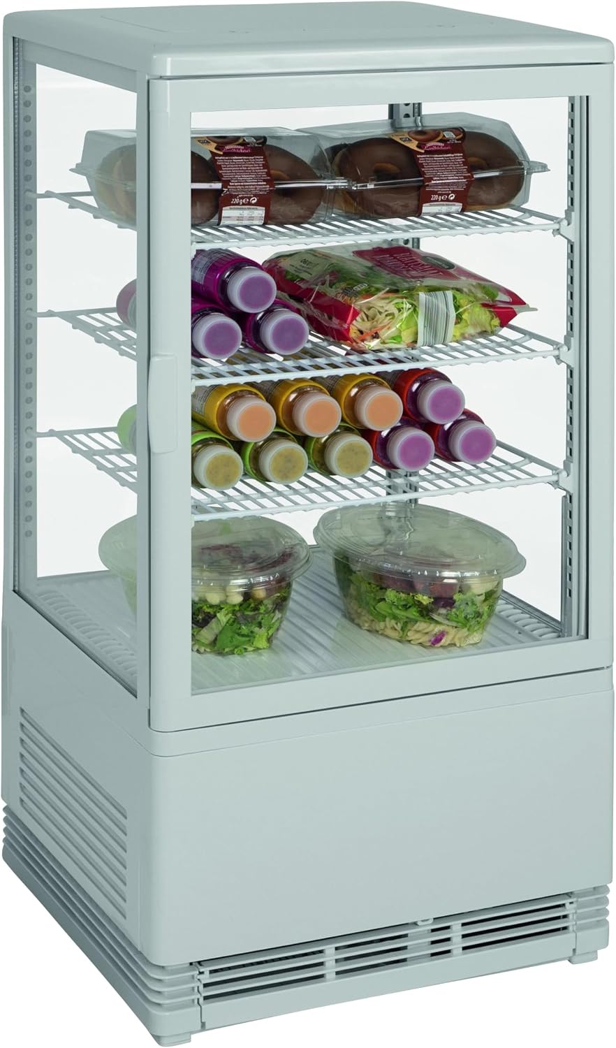 L2G R¨¦frig¨¦rateur de pr¨¦sentation, 12¡ãC, Vitrine R¨¦frig¨¦r¨¦e Blanche 68 Litres 0/+12¡ãC