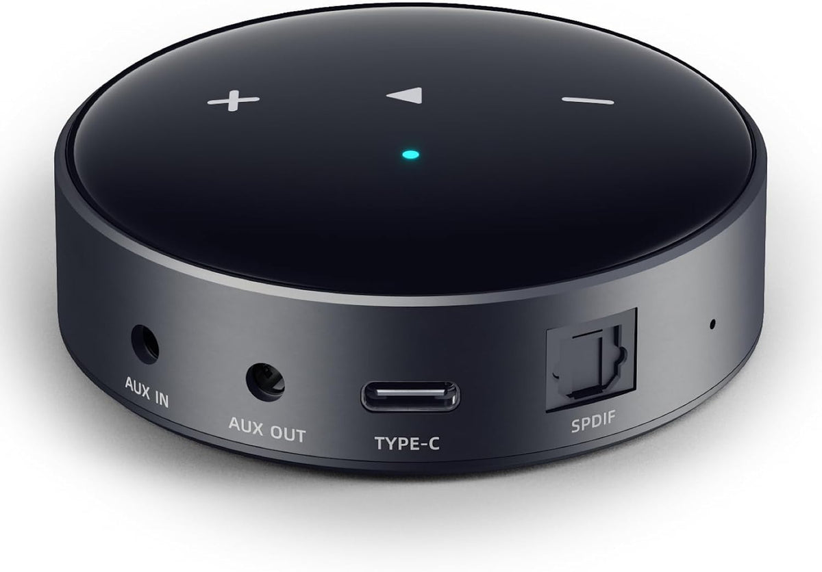 R¨¦cepteur audio, AirPlay 2 & Hi-Res Audio pour votre Stereo, Wi-Fi, WiiM, Bluetooth, Mini Wi-Fi musique Streamer, portable
