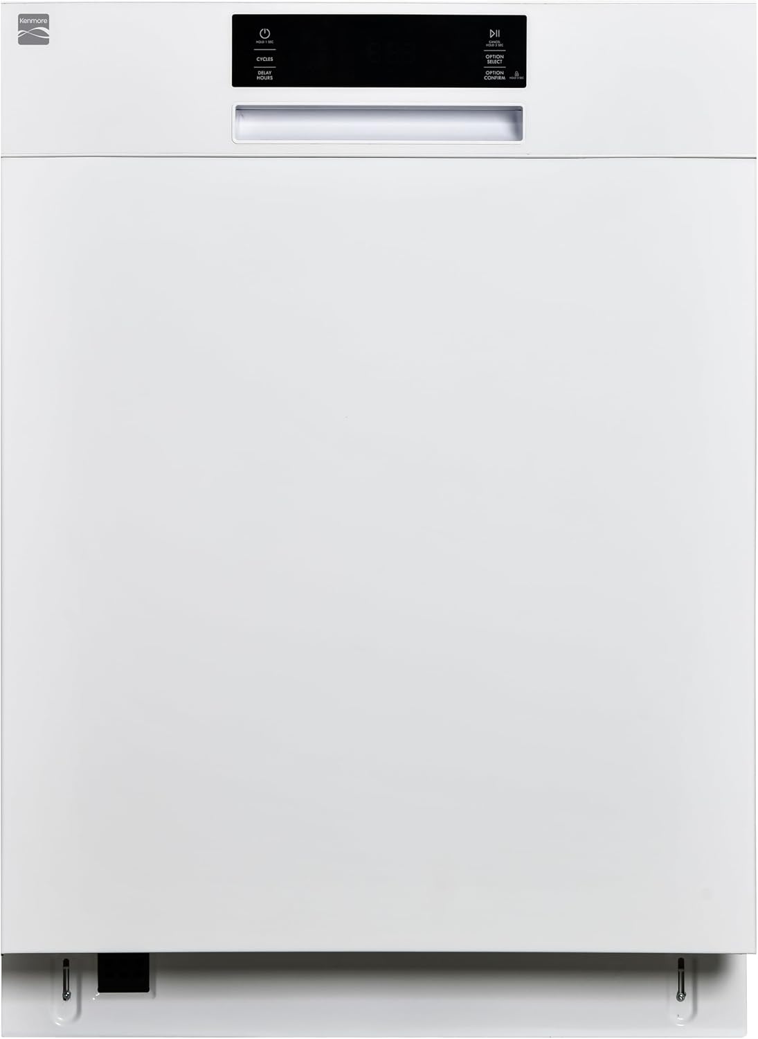 Kenmore Lave-vaisselle, 14 couverts, r¨¦glable, acier inoxydable, Blanc