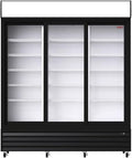 MBH - MAQUINARIA BAR HOSTELER¨ªA Armoire, 1715 ¡Á 705 ¡Á 2060 mm, ¨¦clairage LED, verre, 1610 ¡Á 500 ¡Á 1360 mm, 55 mm, 750 W, 220 V, 3 portes