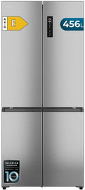 Cecotec R¨¦frig¨¦rateur, 456 L, No Frost, acier inoxydable, 189 cm, 83 cm, 4 mm, 60 cm, 35 dB, Extra Capacit¨¦ Max 456 L, 4 Portes