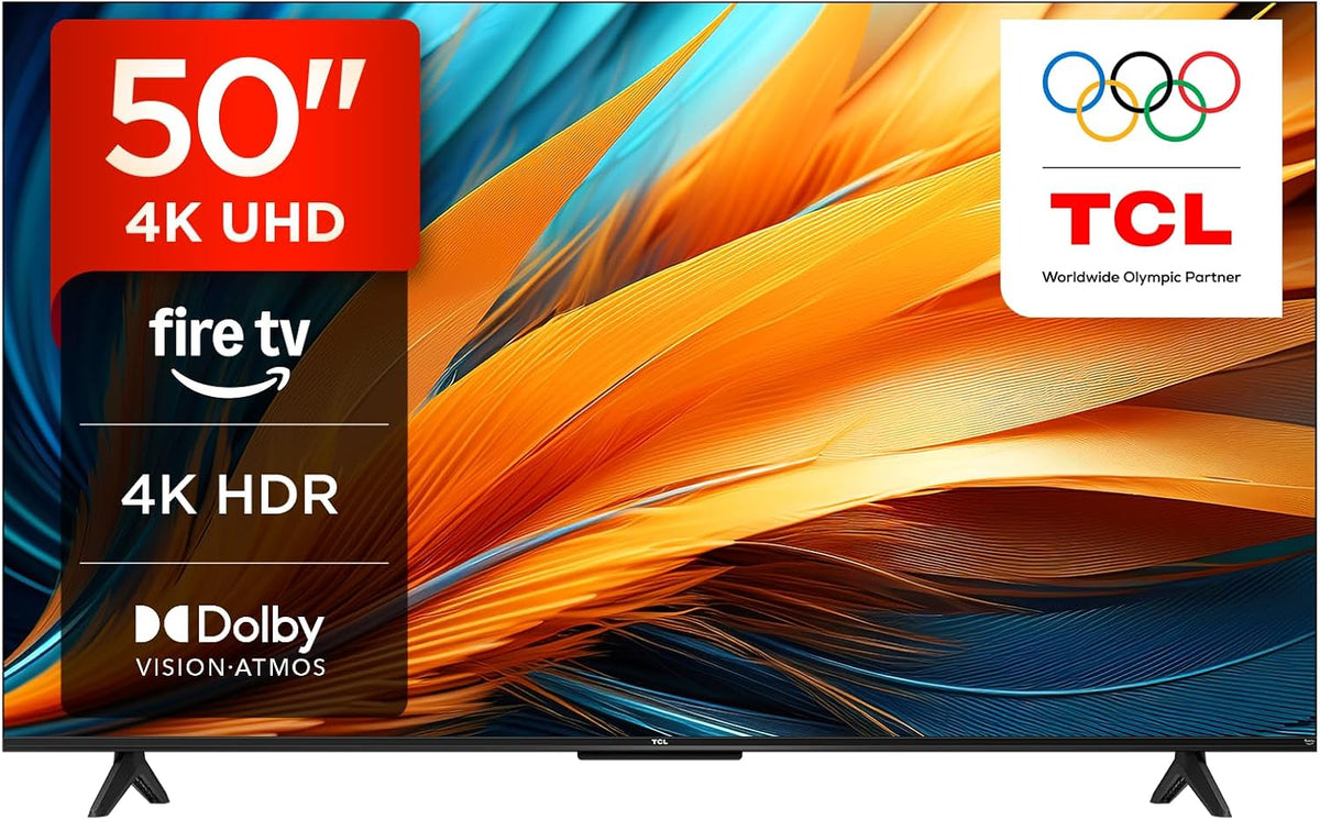T¨¦l¨¦viseur TCL 50PF650 Airplay2, ¨¦clairage LED, 50 Pouces, 50PF650 50 Pouces 4K Ultra HD, 50Pouces, 4K UHD, HDR 10, Smart LED Fire TV, Dolby Vision
