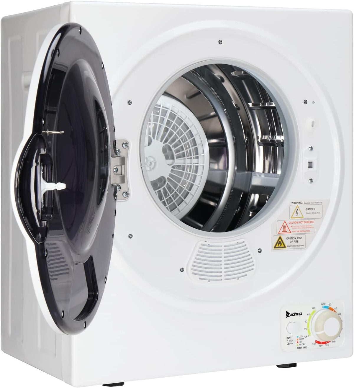 Winado S¨¨che-linge, 23.82 pouces, acier inoxydable, 120V, portable, minuterie