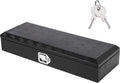 Garvee 88x32x16cm Bo?te ¨¤ outils, 88 ¡Á 32 ¡Á 16cm, Coffre ¨¤ outils benne camion aluminium 5 bandes, v¨¦rin ¨¤ gaz, acier inoxydable