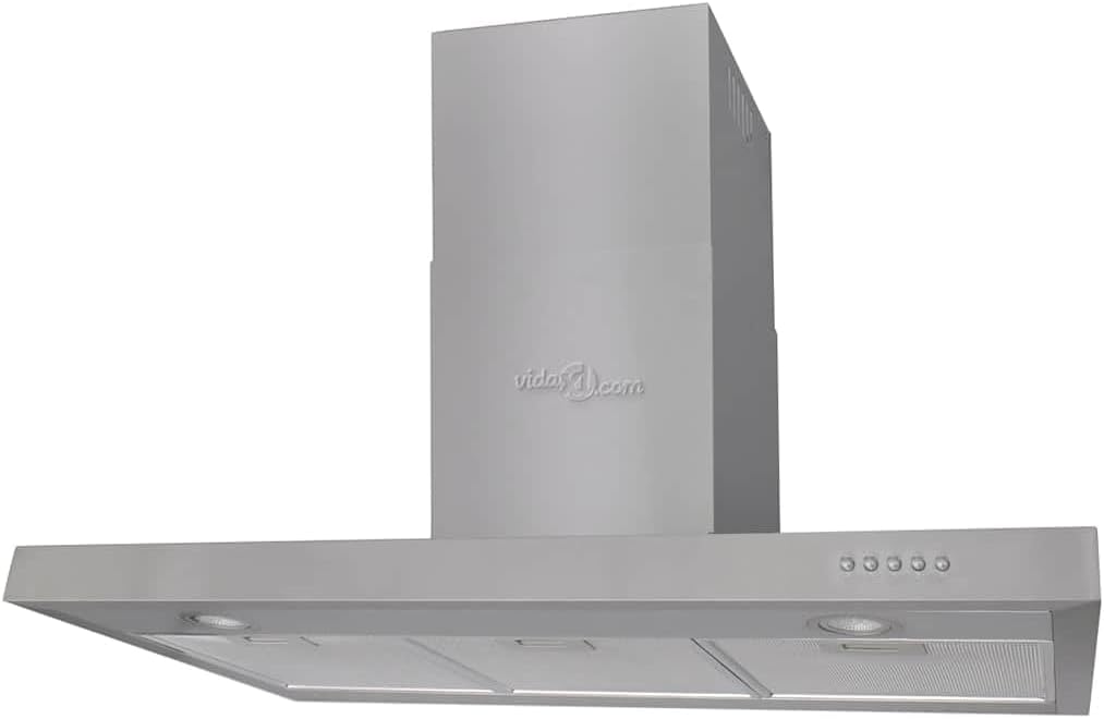 Hotte aspirante Ziaphsol, acier inoxydable, ¨¦clairage LED, 900 mm, 700 mm, 1, 5 W, 400 cm, 700 cm, 155 mm, 720 m3/h, r¨¦glable, encastrable