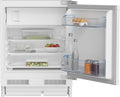 Beko BU1154N R¨¦frig¨¦rateur, 107 l, ¨¦clairage LED, verre, 37 dB, 92 l, 15 l, 82 cm, niche de 82, blanc, encastrable, technologie ¨¤ porte fixe