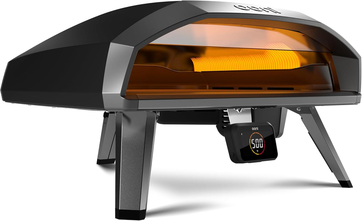 Four ¨¤ pizza, Four Ext¨¦rieur Haute Performance, Bluetooth, 18 pouces, Ooni, 45 cm, 37mbar, 2 Zones, Koda 2 Pro, 2 Zones de Cuisson, r¨¦glable