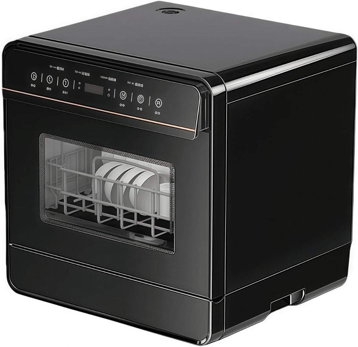 Lave-vaisselle KJUEQ, avec Fonction De S¨¦chage, 3 niveaux, Capacit¨¦ De R¨¦glage De 4 Places, 70 ¡ãC, 4 couverts, 4 programmes, minuterie