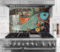 D¨¦coration de la maison, verre, cr¨¦dence en verre tremp¨¦ pour cuisine, 76, 2 ¡Á 61 cm, My Photostation.com, 4 mm, protection murale de cuisini¨¨re