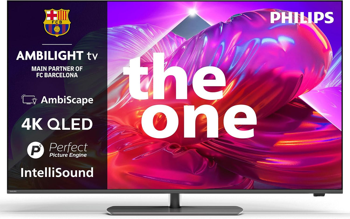 PHILIPS 50PQS9001 T¨¦l¨¦viseur, ¨¦clairage LED, 4K UHD, QLED, Dolby Atmos