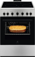 Cuisini¨¨re, 57 L, acier inoxydable, Electrolux, 8345 W, 600 mm, 858 mm, 4ZONE, 60CM, 4 br?leurs