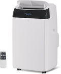 Climatiseur portable, t¨¦l¨¦commande, 14, 000 BTU, SLEKVERSA, 4 en 1, 42dB, 4 en 1 refroidissement, Covers jusqu'¨¤ 700 pi2, moteur Inverter, chauffage
