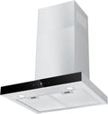 Top Hotte aspirante, 60 cm, ¨¦clairage LED, acier inoxydable, 9 vitesses, 9 niveaux, 60cm, 700 m3/h, hotte Extractive en Acier Inoxydable