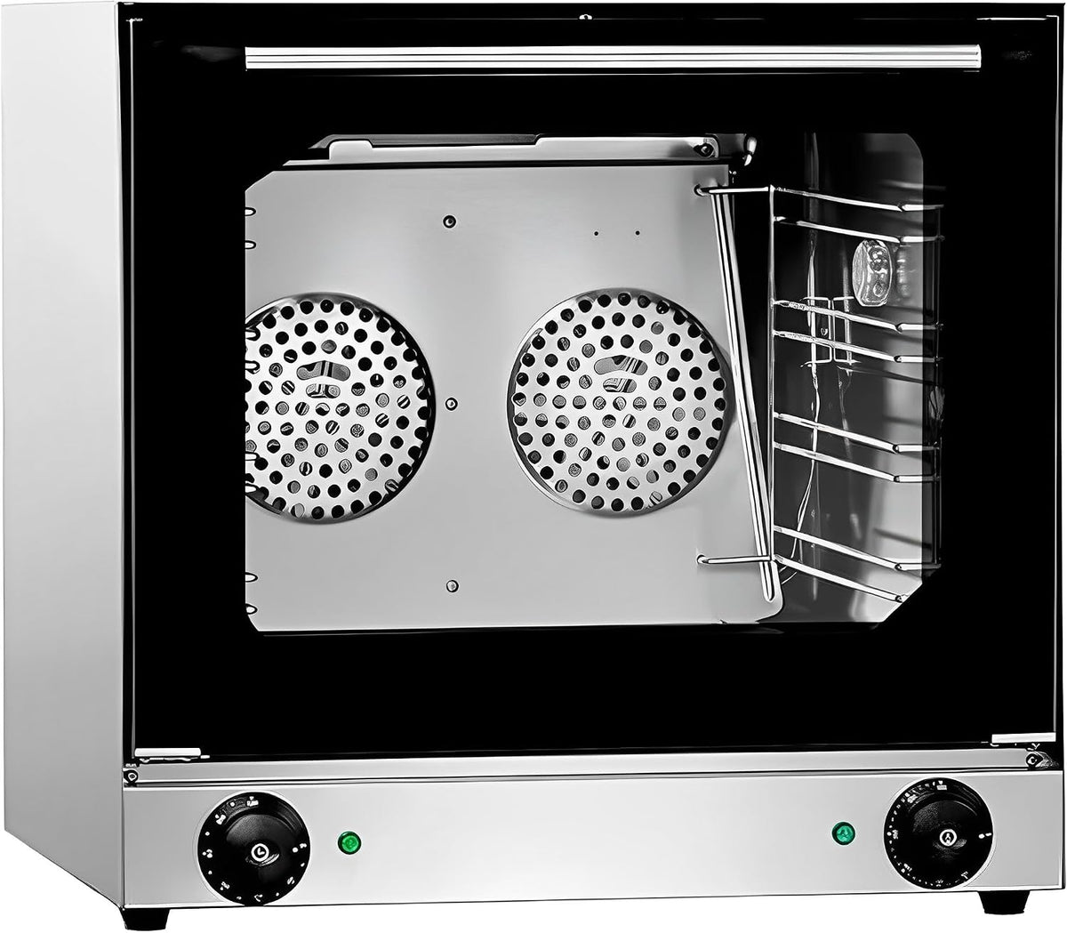 MBH - MAQUINARIA BAR HOSTELER¨ªA Mini four, acier inoxydable, 220 V, 240 V, 595 ¡Á 530 ¡Á 570mm, 460 ¡Á 375 ¡Á 360mm, 2, 67 kW