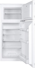 R¨¦frig¨¦rateur Amica, Double porte avec cong¨¦lateur en haut pour niche de 122 cm, encastrable, moteur Inverter, Compresseur onduleur