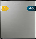 Cecotec Mini r¨¦frig¨¦rateur, 20000 L, acier inoxydable, classe ¨¦nerg¨¦tique E. Pour tous les espaces., 48 ¡Á 45 ¡Á 48, 7 cm, 48 cm, 46L