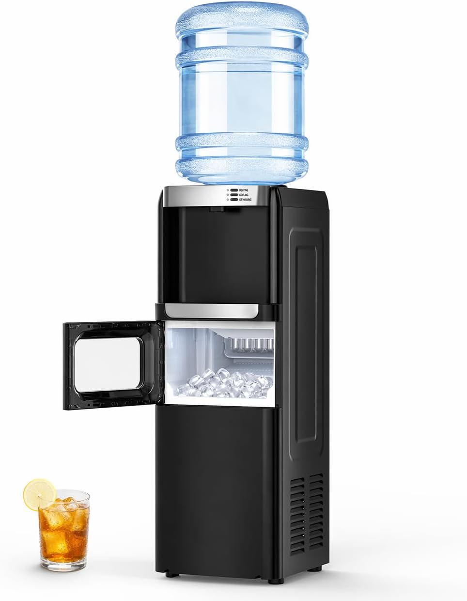 Machine ¨¤ gla?ons, id¨¦al pour la Maison, ¨¦clairage LED, 4 L, Electactic, 15 ¡ãC, 90 ¡ãC, commande tactile, Verrouillage de s¨¦curit¨¦ Enfant