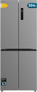 Cecotec R¨¦frig¨¦rateur, 170 cm, No Frost, acier inoxydable, Hauteur 170 cm et 70 cm Largeur, 4 Portes, 32 ¡ãC, 394 Litres
