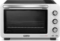De'Longhi Micro-onde multifonctions, r¨¦glable, acier inoxydable, 1800 W, 33 cm, 220 ¡ãC, 4 fonctions, EO 24352 Four ¨¦lectrique, 24 litres, blanc