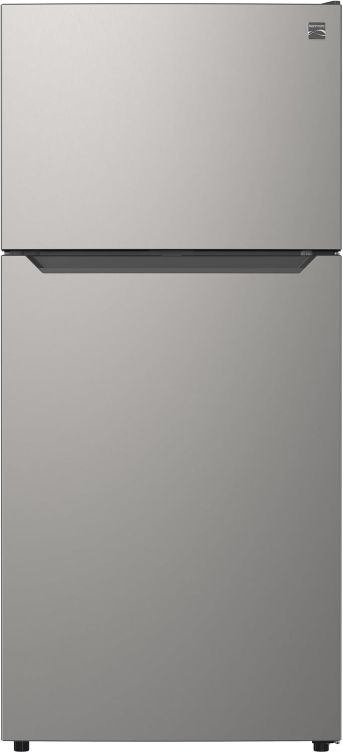 Kenmore R¨¦frig¨¦rateur, ¨¦clairage LED, FPR Metallic acier, 30 pouces, r¨¦glable, moteur Inverter, verre