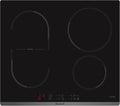 BRANDT CPI6400B Plaque de cuisson, 3600 W, verre, 60 cm, 51 cm, L 58 x P51 cm, 4 zones, 4 foyers, 2 zones, Noir, Revetement verre
