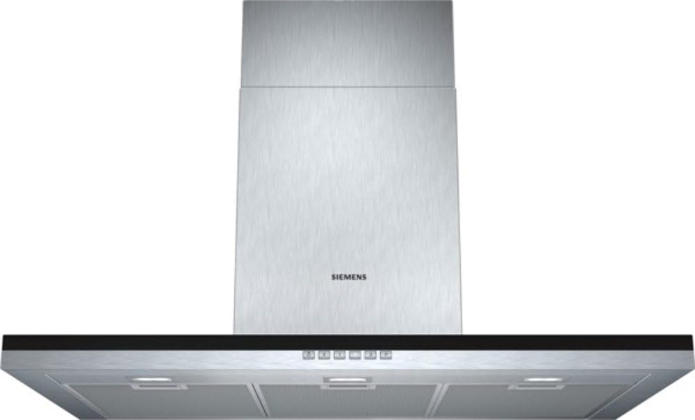 SIEMENS LC97BB532 iQ300 Hotte aspirante, 90 cm, ¨¦clairage LED, acier inoxydable, 40 dB, 44 dB, 60 cm, 50 cm, 62, 8 cm, 730 m3/h, 690 m3/h, 136W