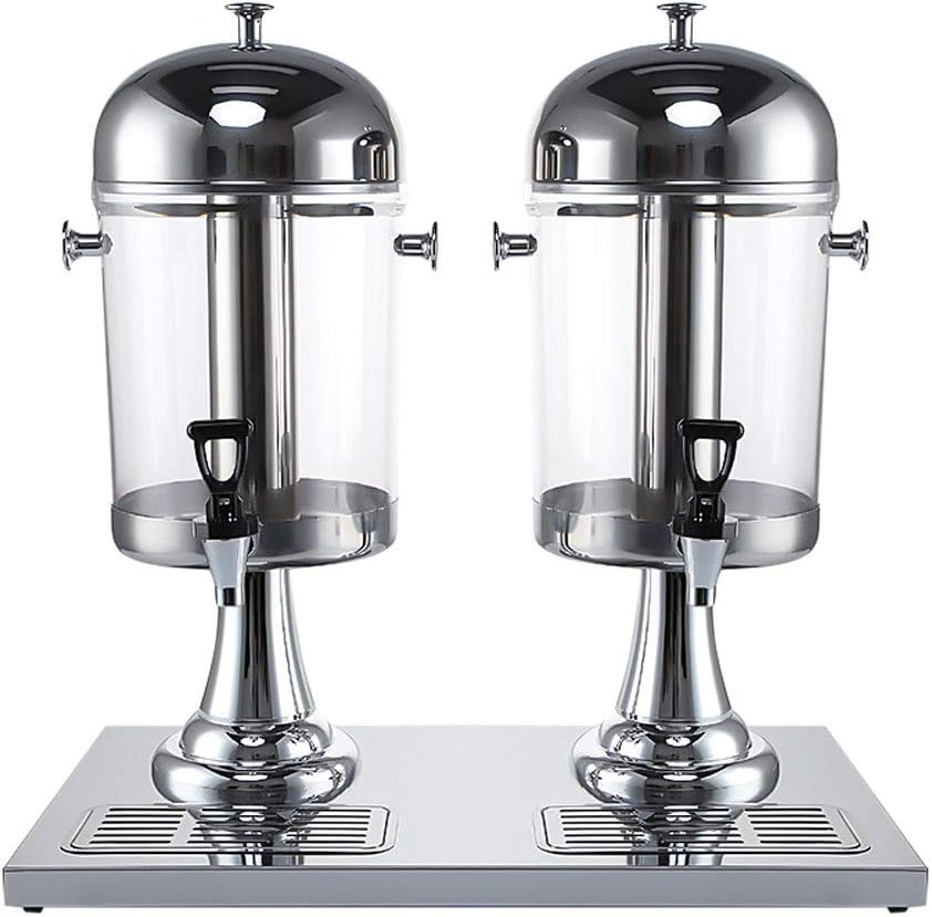 Distributeur de boissons, acier inoxydable, rafra?chissements r¨¦frig¨¦r¨¦s avec couvercle ¨¦tanche et supp, 58 ¡Á 26 ¡Á 34, 5 cm, 58 ¡Á 56, 2 ¡Á 34, 5 cm